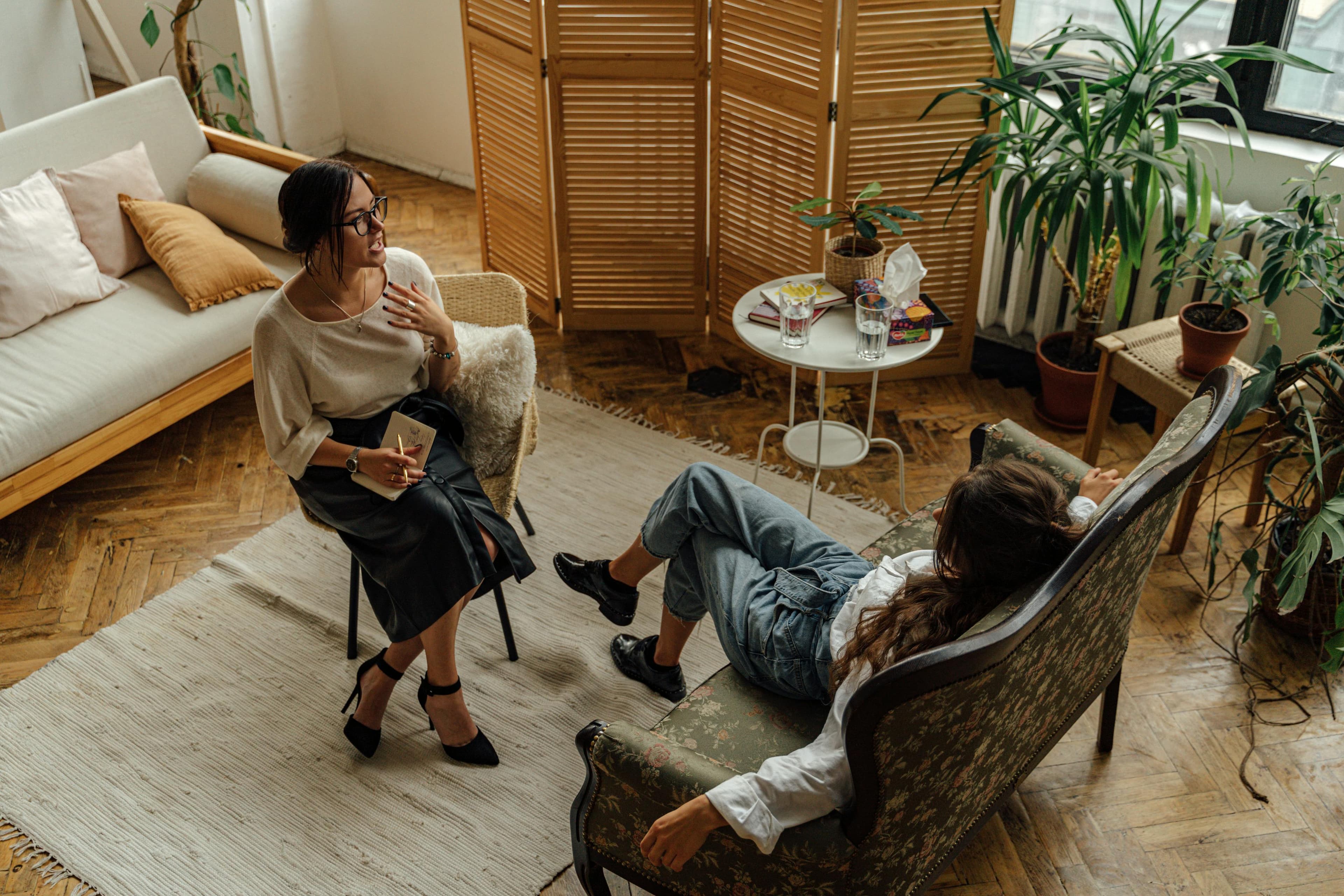 Welcoming psychologist office